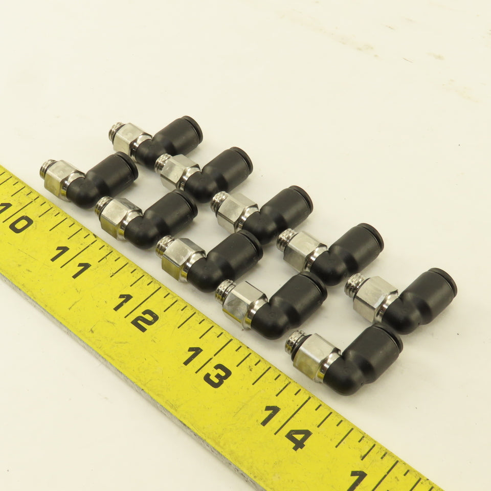 Legris 6mm Nylon Push To Connect Elbow Male Metric M7x1 Connection Lot Of 10