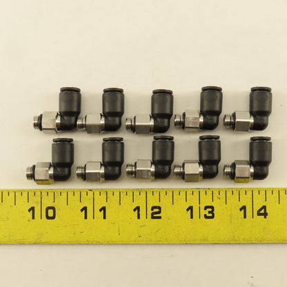 Legris 6mm Nylon Push To Connect Elbow Male Metric M7x1 Connection Lot Of 10