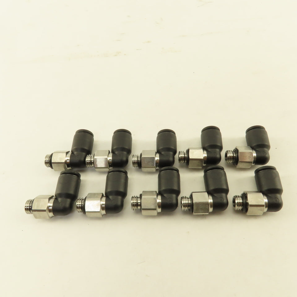 Legris 6mm Nylon Push To Connect Elbow Male Metric M7x1 Connection Lot Of 10