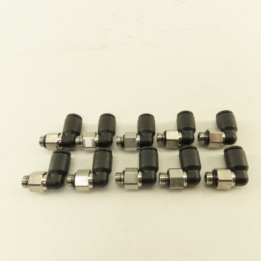 Legris 6mm Nylon Push To Connect Elbow Male Metric M7x1 Connection Lot Of 10