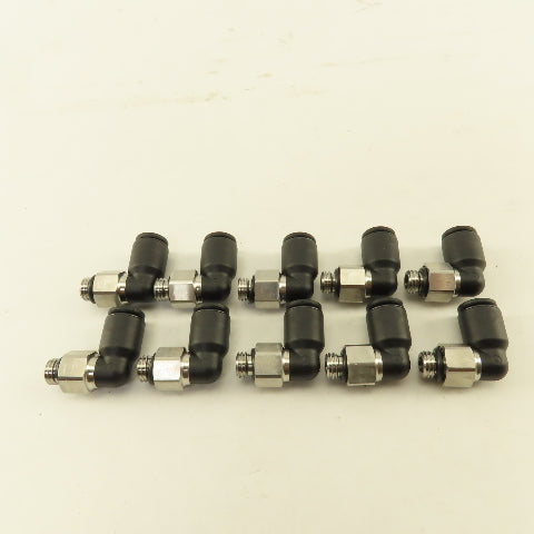 Legris 6mm Nylon Push To Connect Elbow Male Metric M7x1 Connection Lot Of 10
