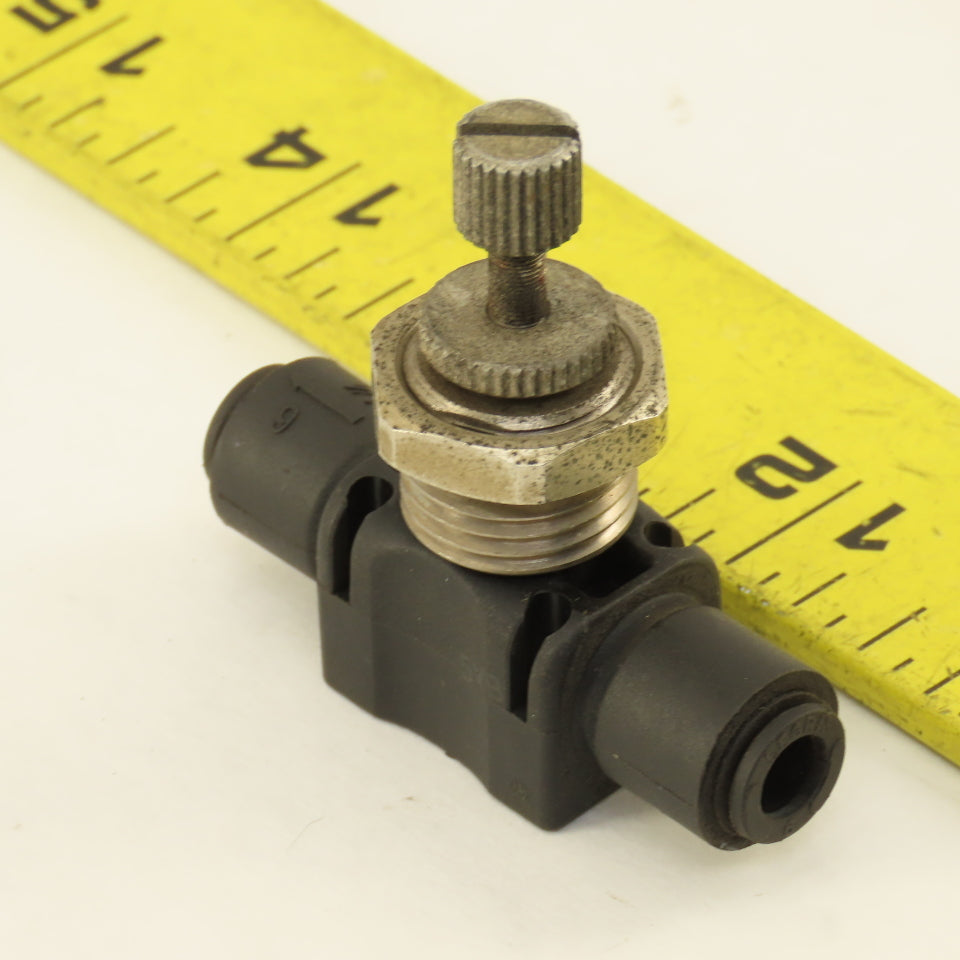Legris 6mm Inline Push To Connect Flow Control Check Valve