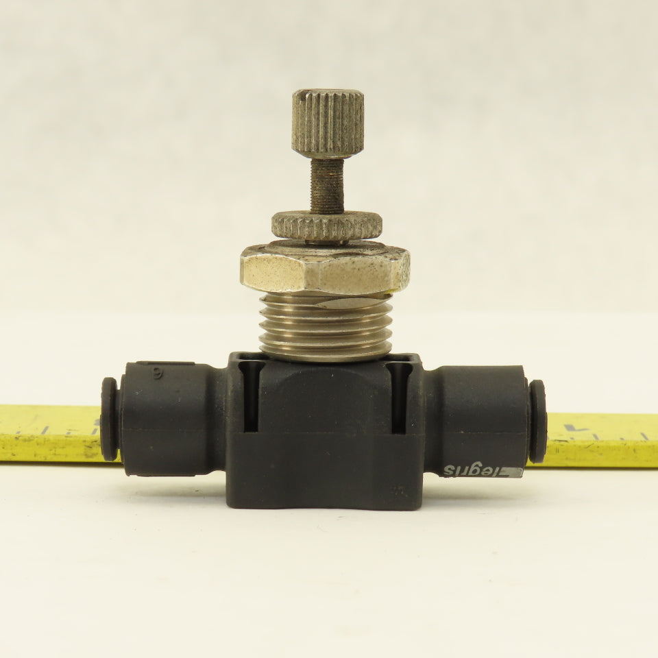 Legris 6mm Inline Push To Connect Flow Control Check Valve