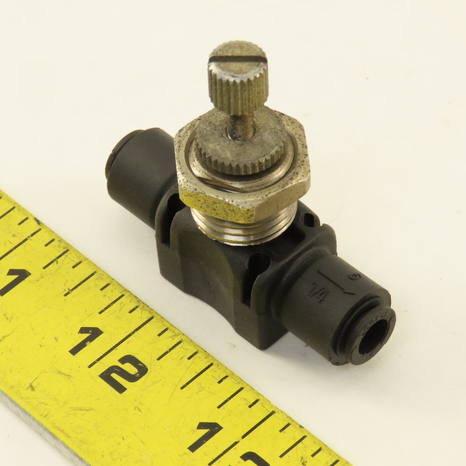 Legris 6mm Inline Push To Connect Flow Control Check Valve