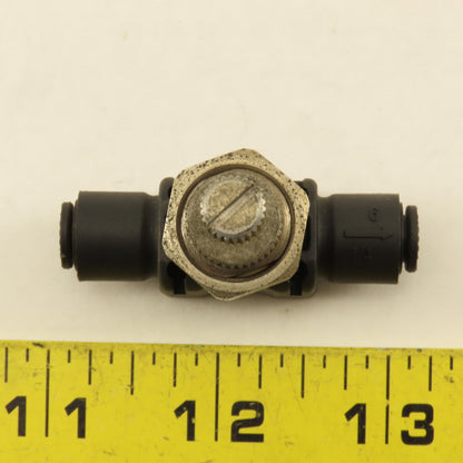 Legris 6mm Inline Push To Connect Flow Control Check Valve