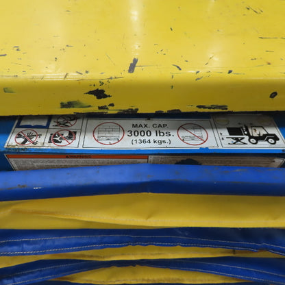 Bishamon EZ LOADER 30 Pneumatic 3000 LB Auto Pallet Positioner 48"x44" Turn Top