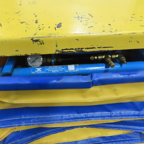 Bishamon EZ LOADER 30 Pneumatic 3000 LB Auto Pallet Positioner 48"x44" Turn Top