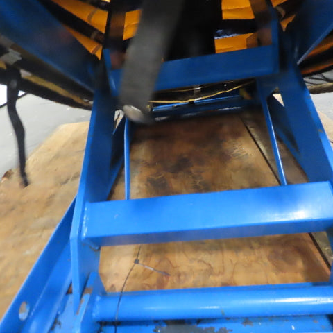 Bishamon EZ LOADER 30 Pneumatic 3000 LB Auto Pallet Positioner 48"x44" Turn Top