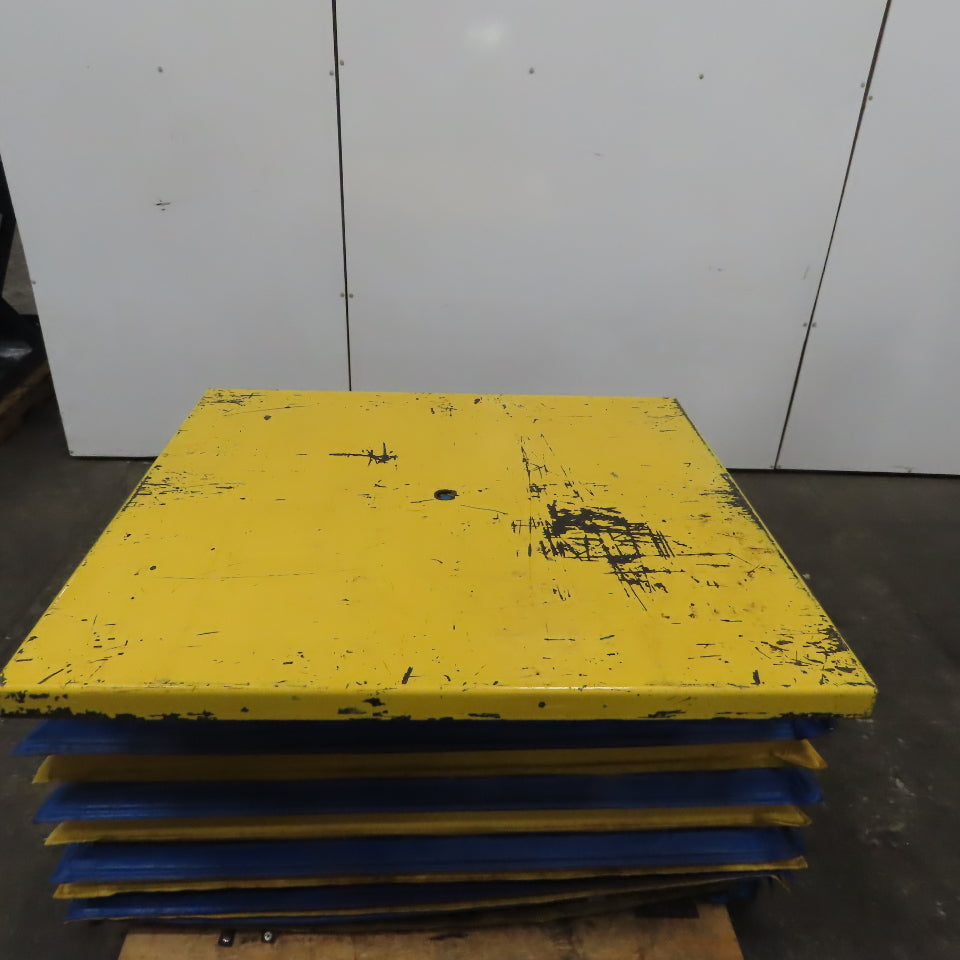 Bishamon EZ LOADER 30 Pneumatic 3000 LB Auto Pallet Positioner 48"x44" Turn Top