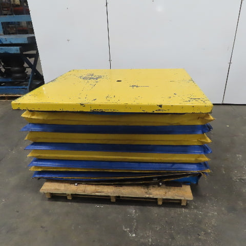 Bishamon EZ LOADER 30 Pneumatic 3000 LB Auto Pallet Positioner 48"x44" Turn Top