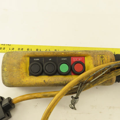 Schneider 2 Speed 4 Pushbutton Hoist Crane Truck Pendant Control W/7' Cable