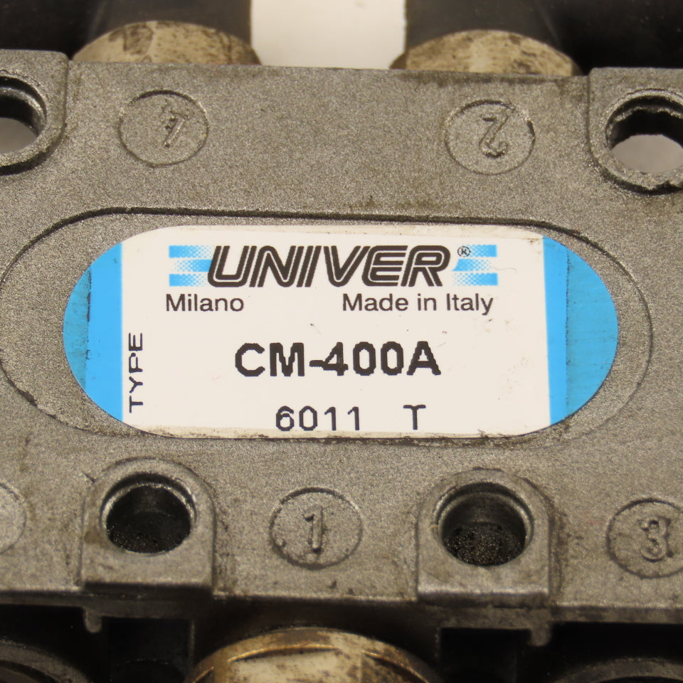 Univer CM-400A 5/2Way G1/8 Pneumatic Roller Plunger Spool Directional Valve