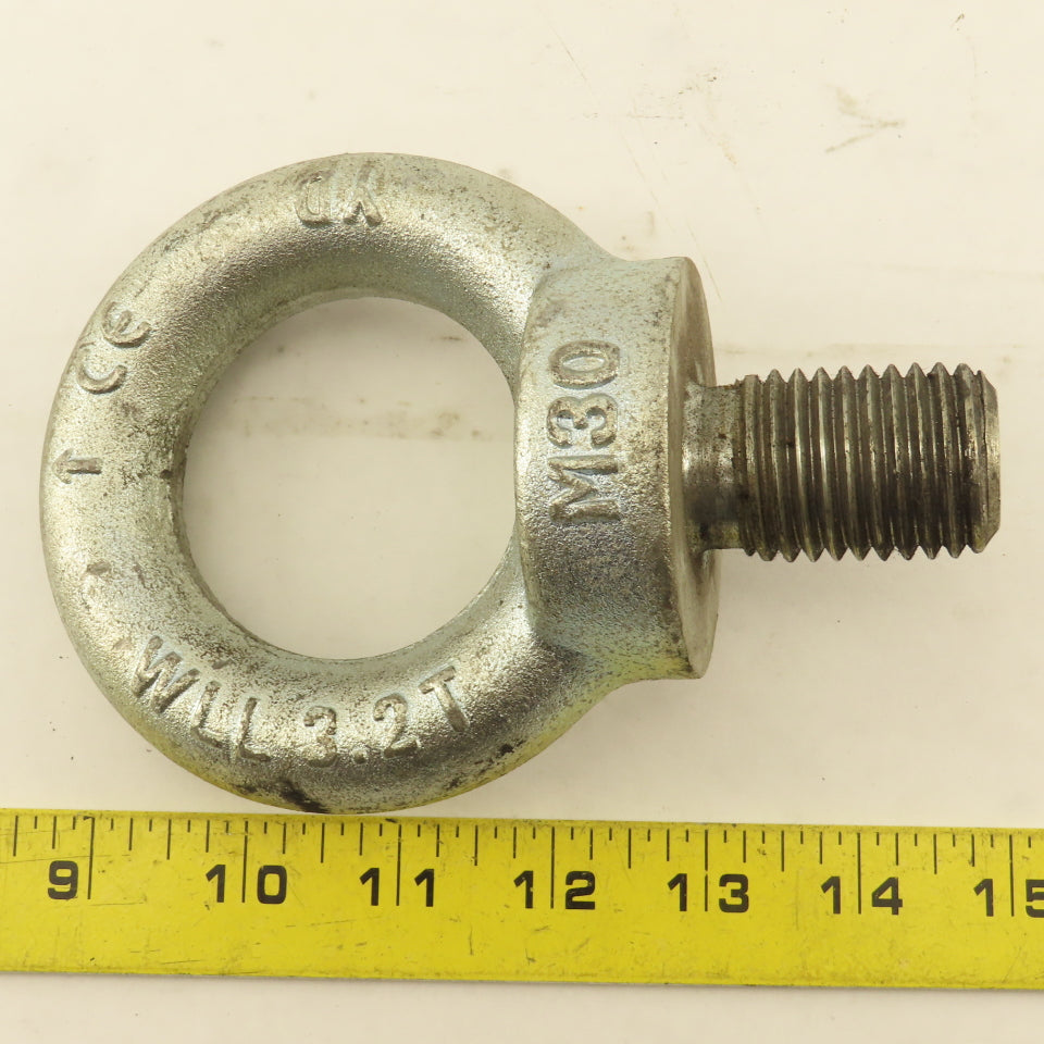 3.2 Ton WLL M30 Thread Hoist Lifting Eye Ring C15E