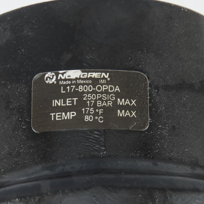 Norgren L17-800-OPDA 1" Compressed Air Filter Regulator Lubricator FRL