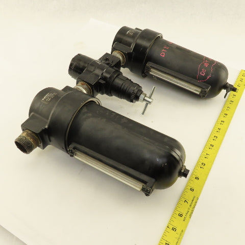 Norgren L17-800-OPDA 1" Compressed Air Filter Regulator Lubricator FRL