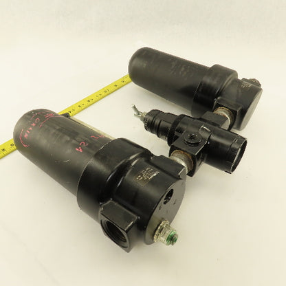Norgren L17-800-OPDA 1" Compressed Air Filter Regulator Lubricator FRL