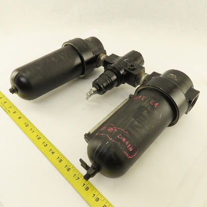 Norgren L17-800-OPDA 1" Compressed Air Filter Regulator Lubricator FRL