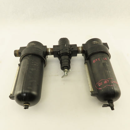 Norgren L17-800-OPDA 1" Compressed Air Filter Regulator Lubricator FRL