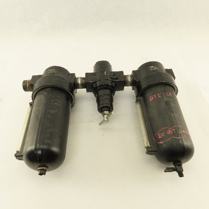 Norgren L17-800-OPDA 1" Compressed Air Filter Regulator Lubricator FRL