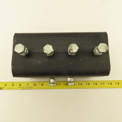 4-1/2" x 3-1/4" ID Thick Wall Open Channel Mending Bracket Brace 9" OAL
