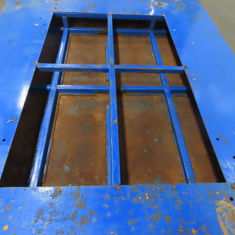 Steel Machine Base Riser Platform Pallet 93"x59"x6-1/2"