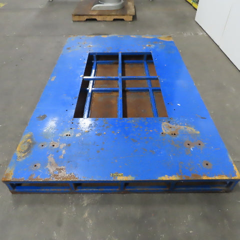 Steel Machine Base Riser Platform Pallet 93"x59"x6-1/2"