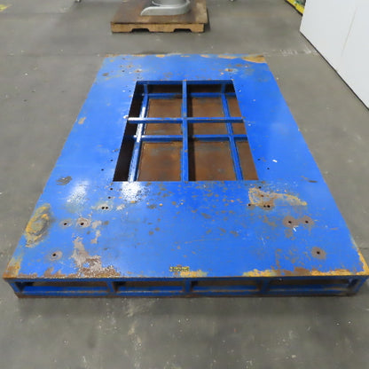 Steel Machine Base Riser Platform Pallet 93"x59"x6-1/2"