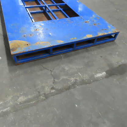 Steel Machine Base Riser Platform Pallet 93"x59"x6-1/2"