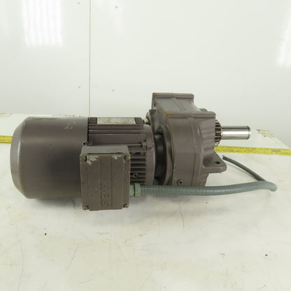 Sew Eurodrive FH67/G DT90L4 34:1 Ratio 51RPM Output Gear Motor 1.5kW 266/460V