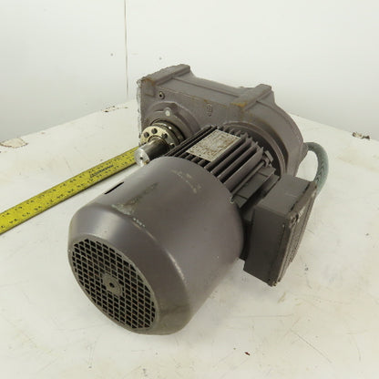 Sew Eurodrive FH67/G DT90L4 34:1 Ratio 51RPM Output Gear Motor 1.5kW 266/460V