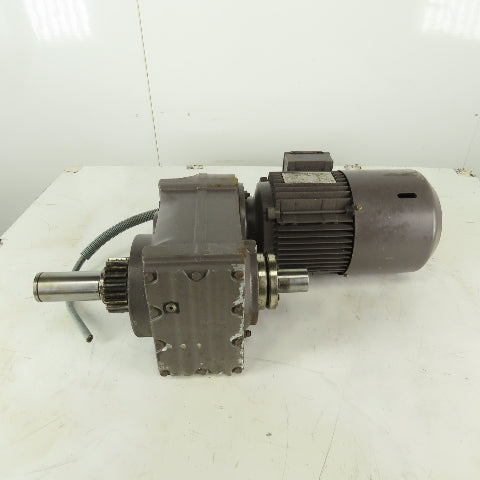 Sew Eurodrive FH67/G DT90L4 34:1 Ratio 51RPM Output Gear Motor 1.5kW 266/460V