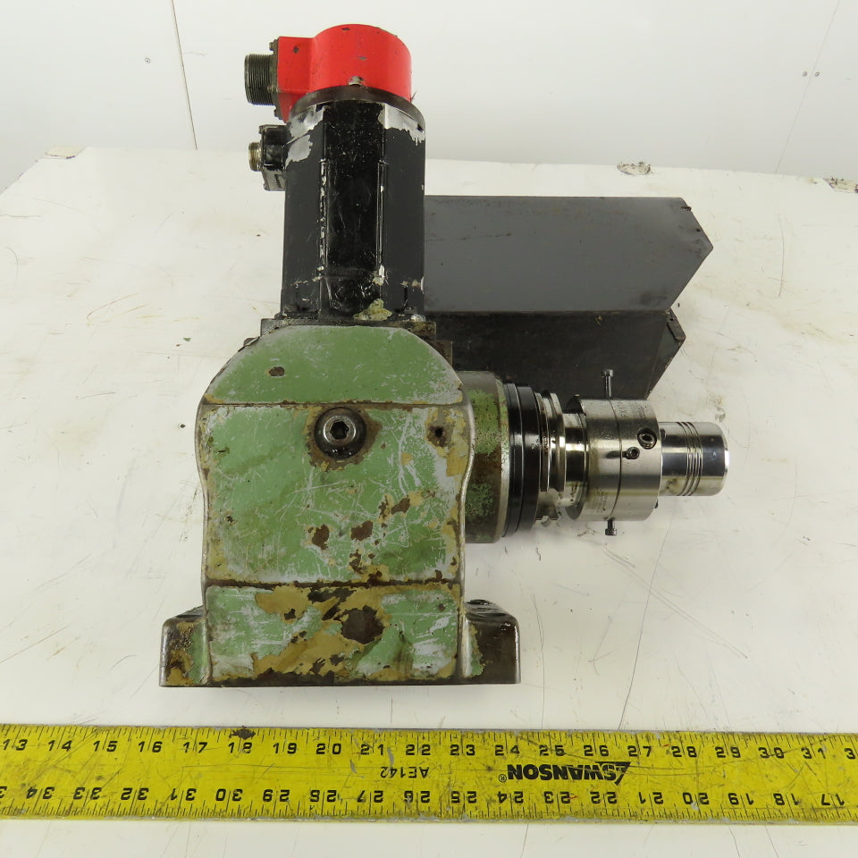 Jungner PSA-600 CAT 50 Tool Holder Sharpening Spindle Servo Drive