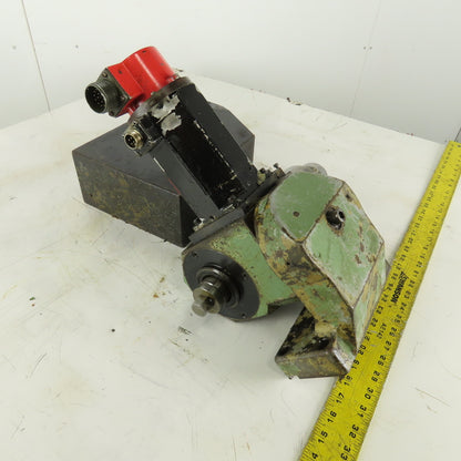 Jungner PSA-600 CAT 50 Tool Holder Sharpening Spindle Servo Drive