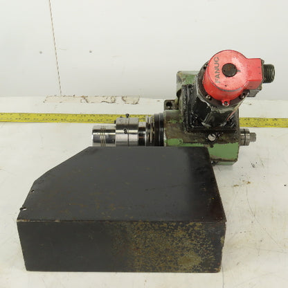 Jungner PSA-600 CAT 50 Tool Holder Sharpening Spindle Servo Drive
