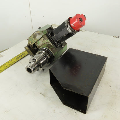 Jungner PSA-600 CAT 50 Tool Holder Sharpening Spindle Servo Drive