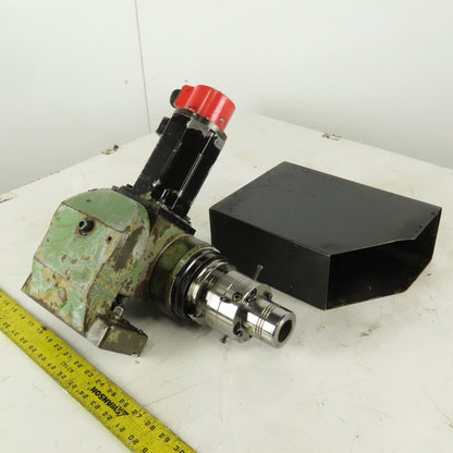 Jungner PSA-600 CAT 50 Tool Holder Sharpening Spindle Servo Drive