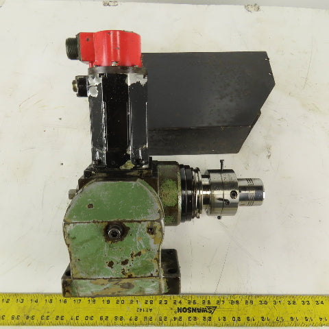 Jungner PSA-600 CAT 50 Tool Holder Sharpening Spindle Servo Drive