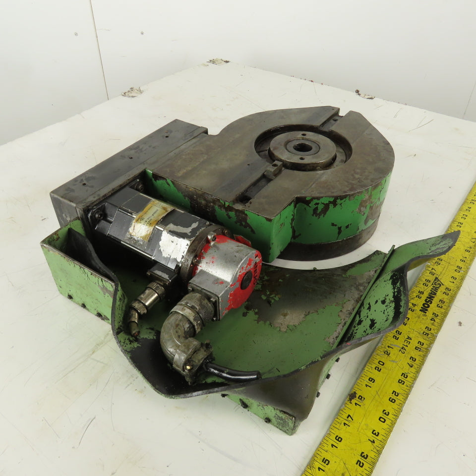 Jungner PSA-600 Fanuc A06B-0312-B501 Rotary Turn Table Assembly 120V 3Ph 360°
