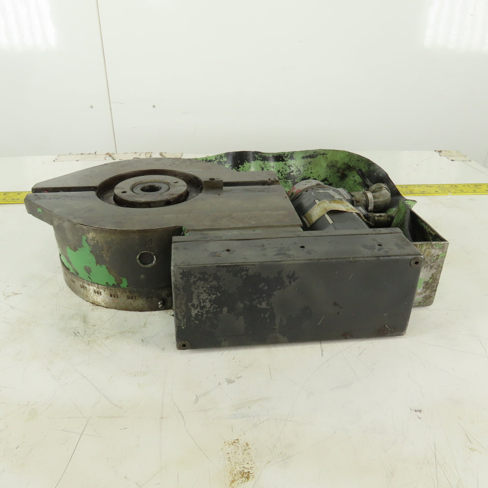 Jungner PSA-600 Fanuc A06B-0312-B501 Rotary Turn Table Assembly 120V 3Ph 360°