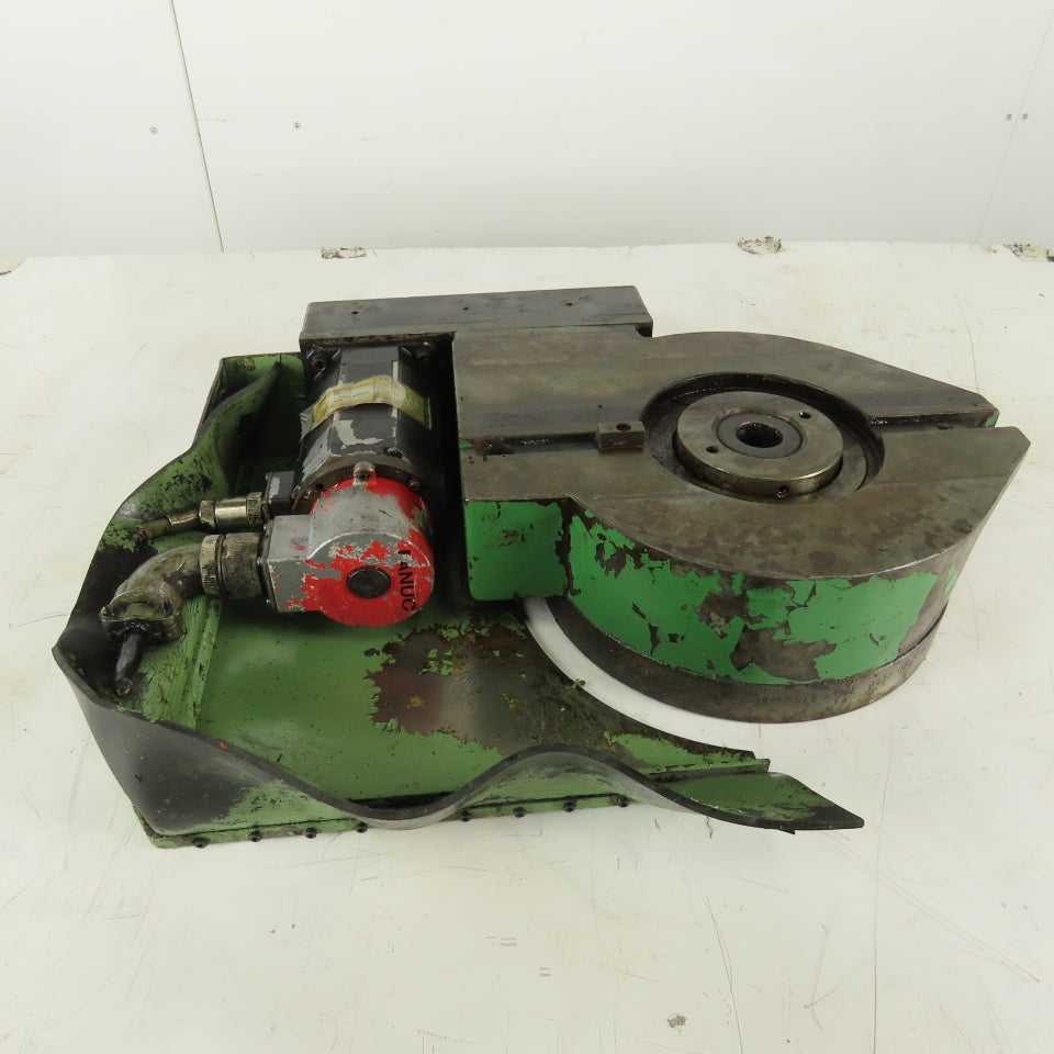 Jungner PSA-600 Fanuc A06B-0312-B501 Rotary Turn Table Assembly 120V 3Ph 360°