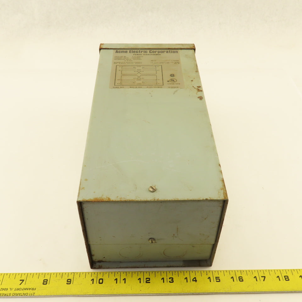 Acme T-1-53012 240/480V Pri 120/240V Sec 2.0kVa 1Ph Transformer