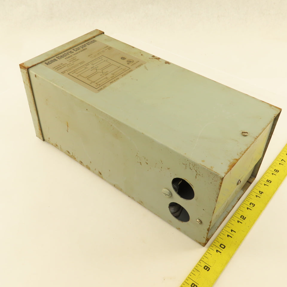 Acme T-1-53012 240/480V Pri 120/240V Sec 2.0kVa 1Ph Transformer