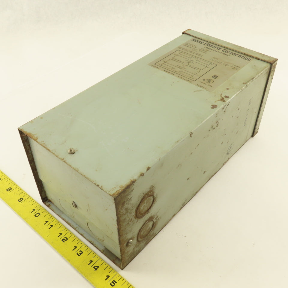 Acme T-1-53012 240/480V Pri 120/240V Sec 2.0kVa 1Ph Transformer