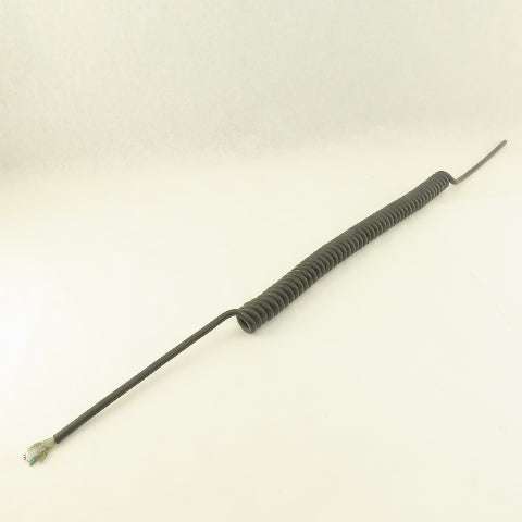 18AWG 20C 18/20 Multi Conductor Shielded Communication Coiled Cable Pigtail 46"