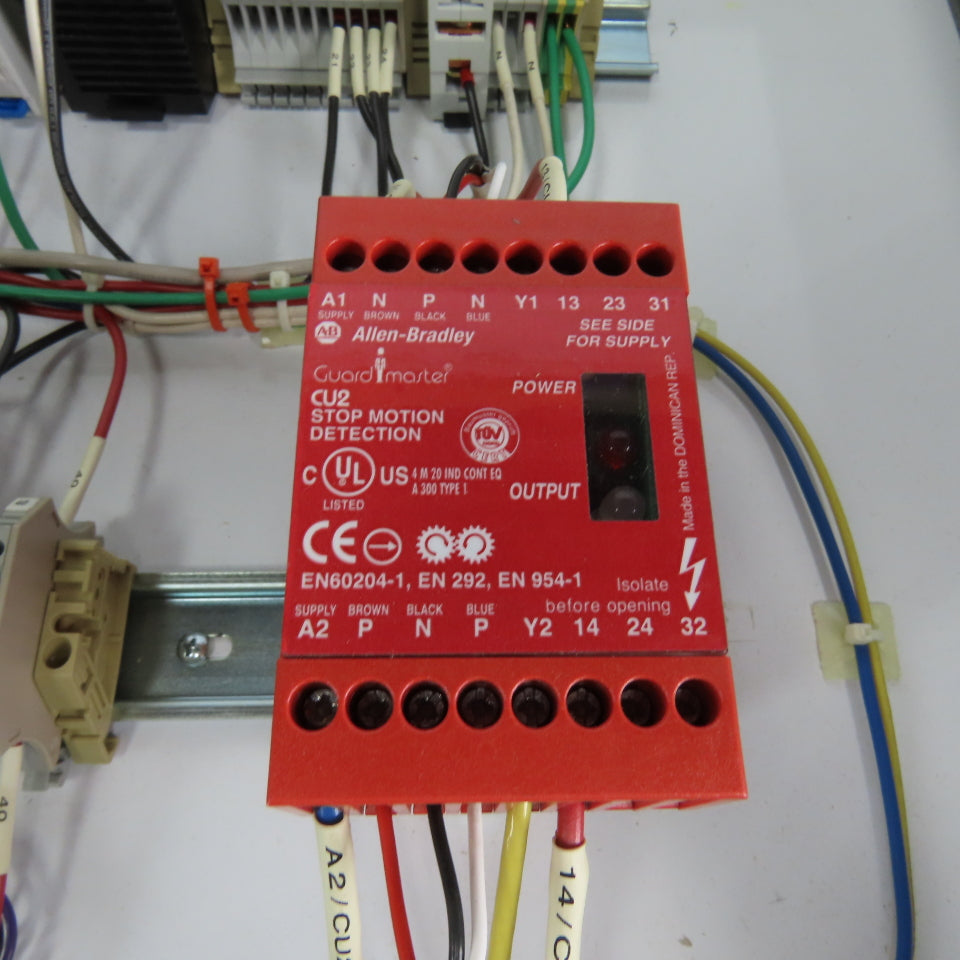 Prewired Stop Motion Detector Safety Machine Interlock Release See Info