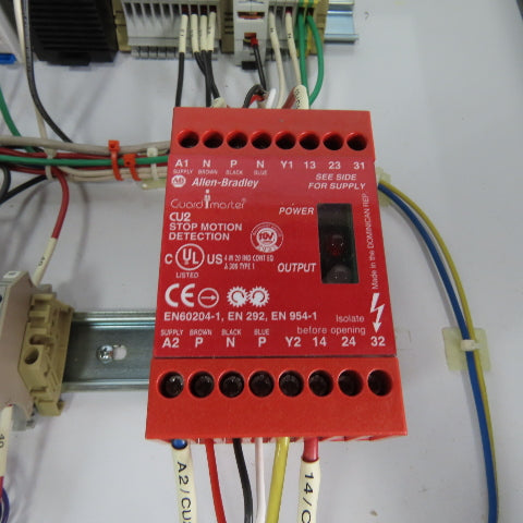 Prewired Stop Motion Detector Safety Machine Interlock Release See Info
