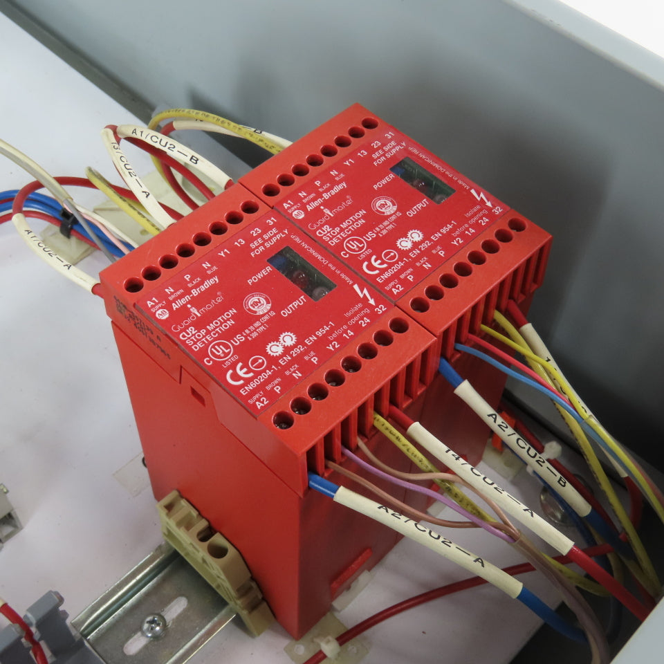 Prewired Stop Motion Detector Safety Machine 4 Way Interlock Release See Info