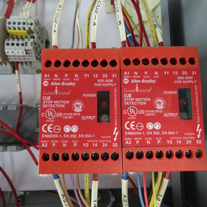 Prewired Stop Motion Detector Safety Machine 4 Way Interlock Release See Info
