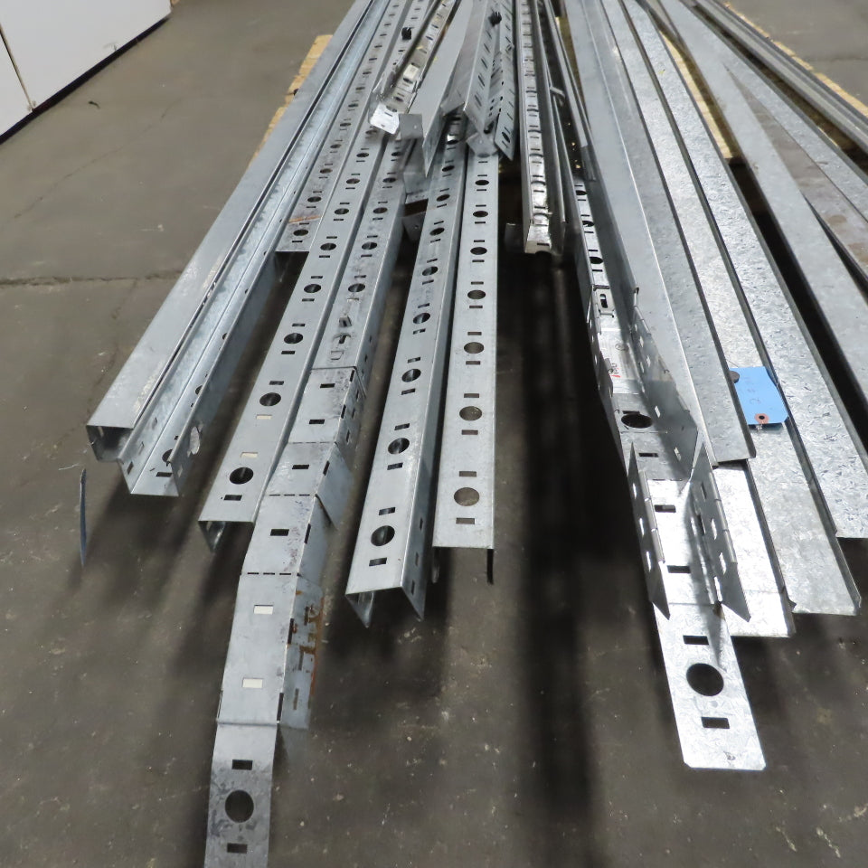 Industria Basica S.A Click And Go 2" x 2" Galvanized Modular Cable Tray Lot/25