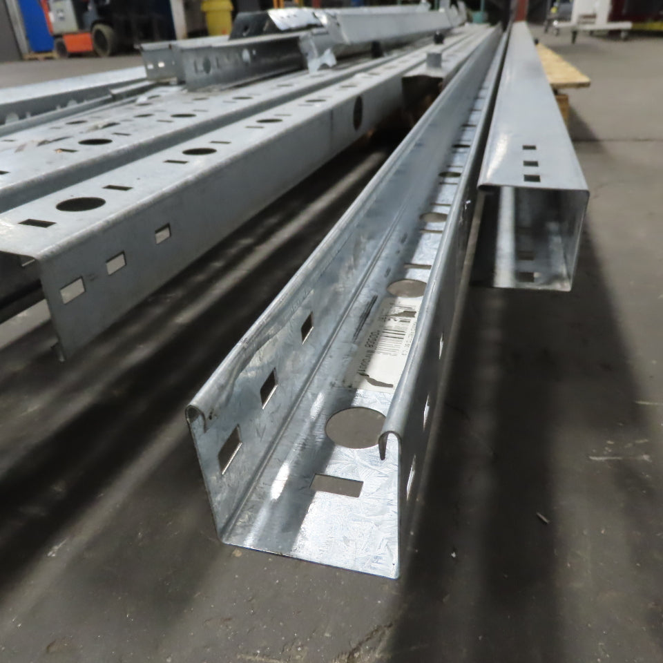 Industria Basica S.A Click And Go 2" x 2" Galvanized Modular Cable Tray Lot/25